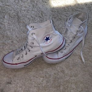 White High Top Converse